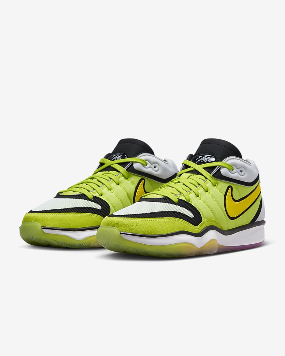 Nike basketball shoes neon green online